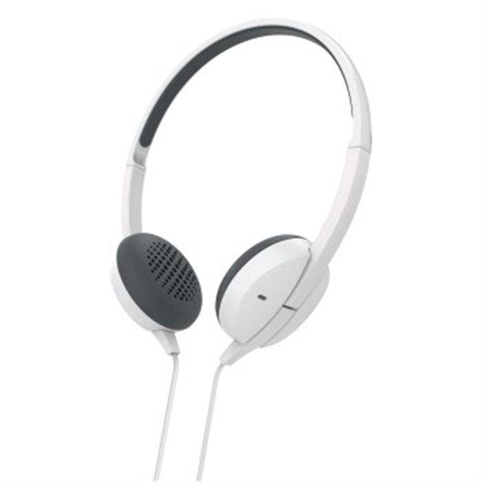 Image de Casque micro stéréo supra-aural Advance, blanc / Casque avec micro