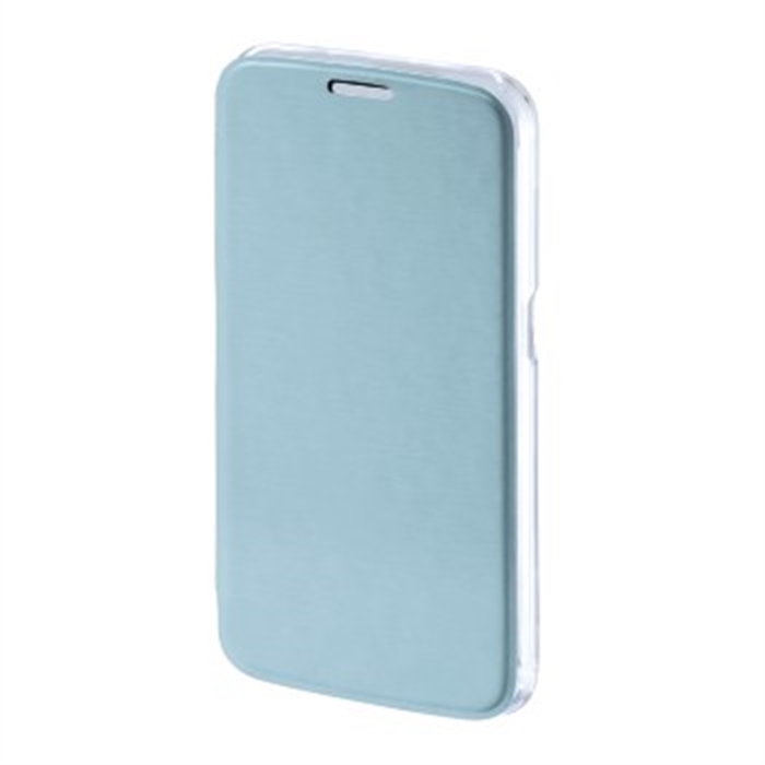 Picture of Clear Booklet Case for Samsung Galaxy S7, light blue / Smartphone Booklet Case