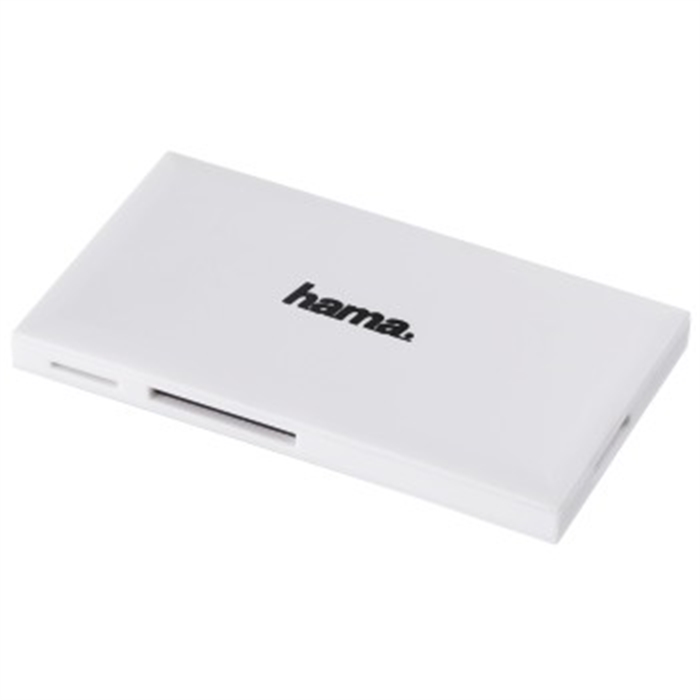 Image de Lecteur multi-cartes USB 3.0, SD/microSD/CF/MS, blanc / Lecteur de cartes