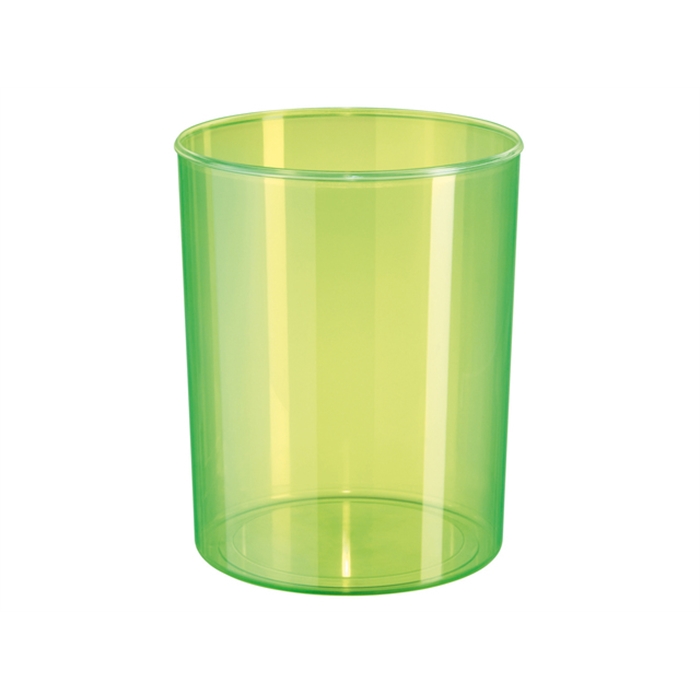 Image de Corbeille a papier HAN i-Line Signal 13 litres transparent  vert