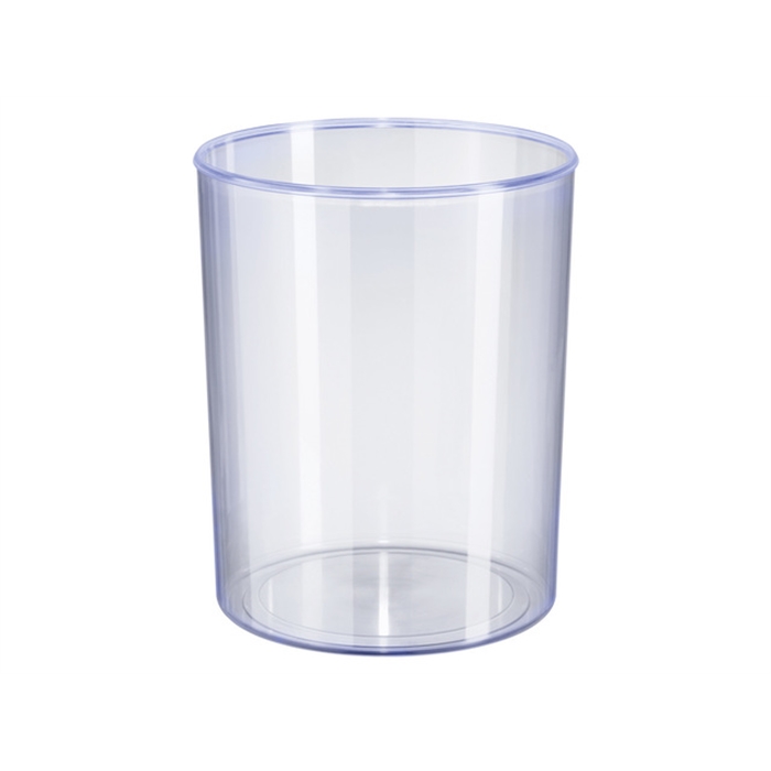 Image de Corbeille a papier HAN i-Line Signal 13 litres transparent  bleu clair