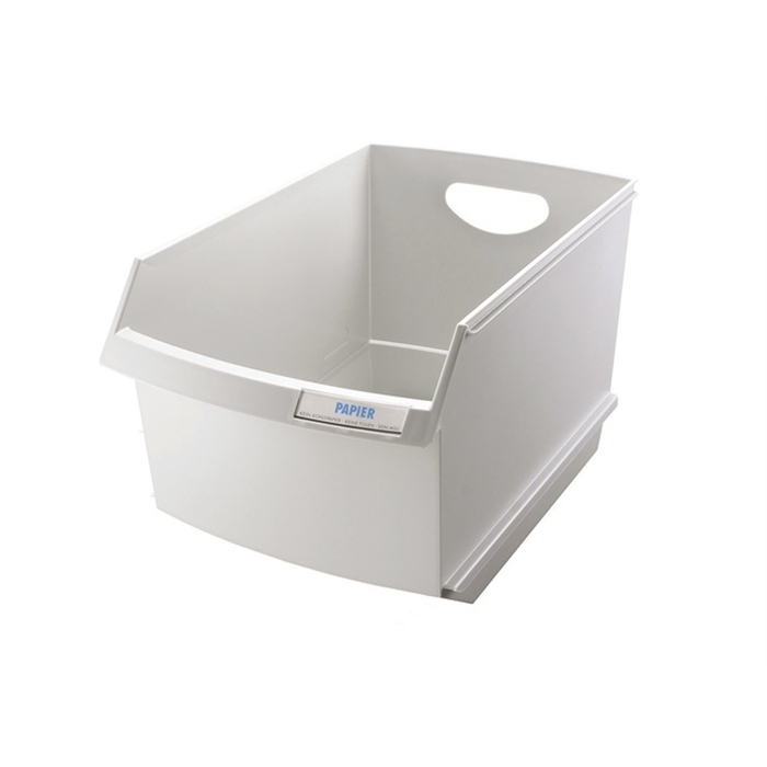 Picture of Corbeille a papier HAN Logo Drive 25 litres gris clair