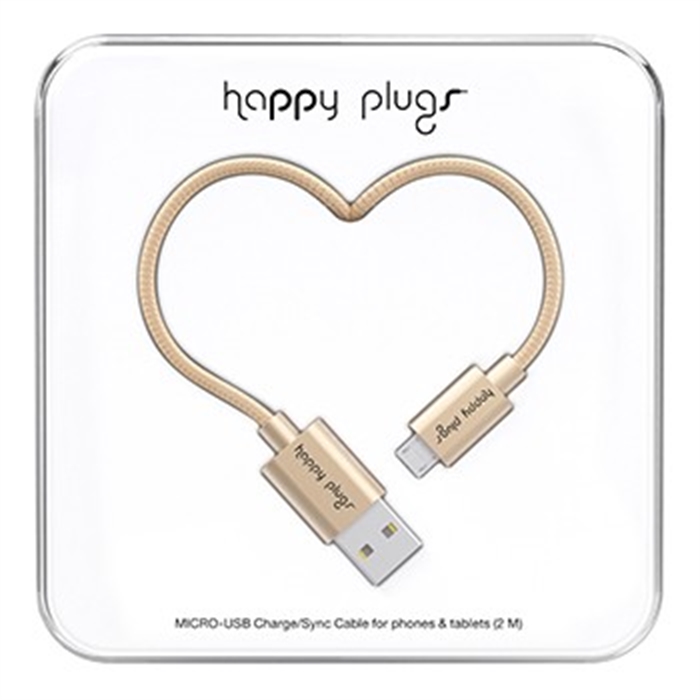 Picture of Deluxe Charging/Sync Cable, Micro-USB, 2m, Champagne