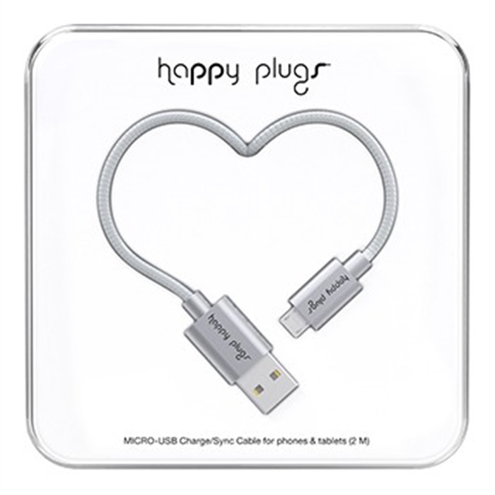 Picture of Deluxe Charging/Sync Cable, Micro-USB, 2m, Space Grey