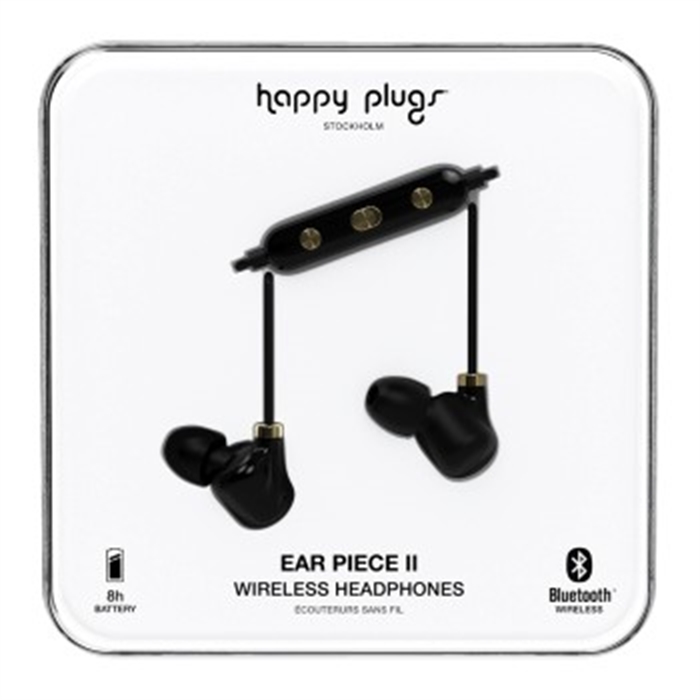 Picture of Ear Piece II Bluetooth Headphones, Black Gold