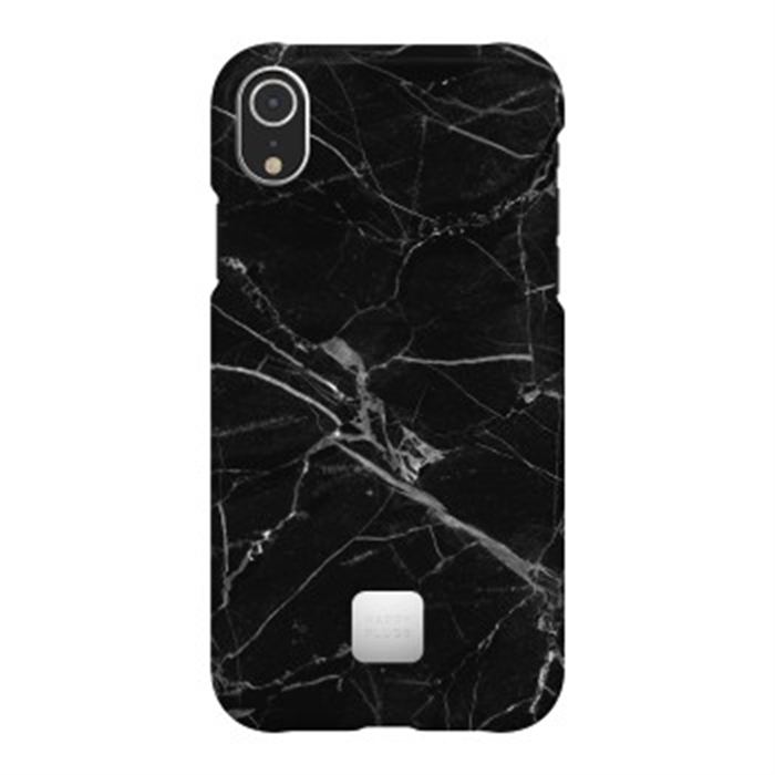 Image de Coque pour iPhone XR Black Marble