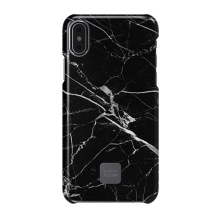 Image de Coque Ultra-Mince pour Apple iPhone X, Marbre Noir