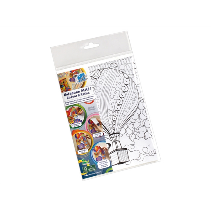 Picture of Info Notes creative feuille à colorier A5 148 x 210mm       Colour & Relax pour adultes