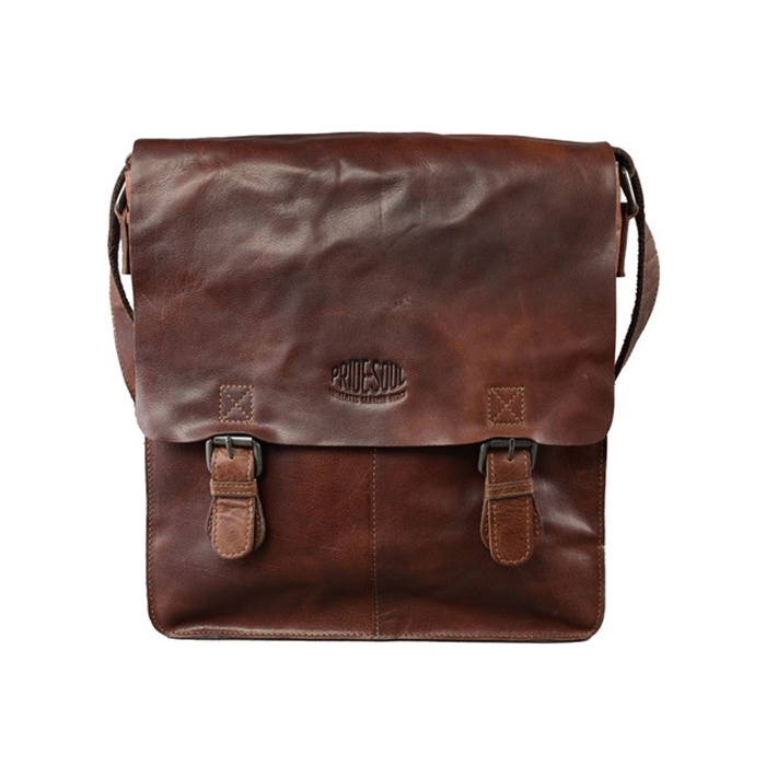 Image de *schoudertas P&S rusty cage   33 x 30 x 9 cm cognac