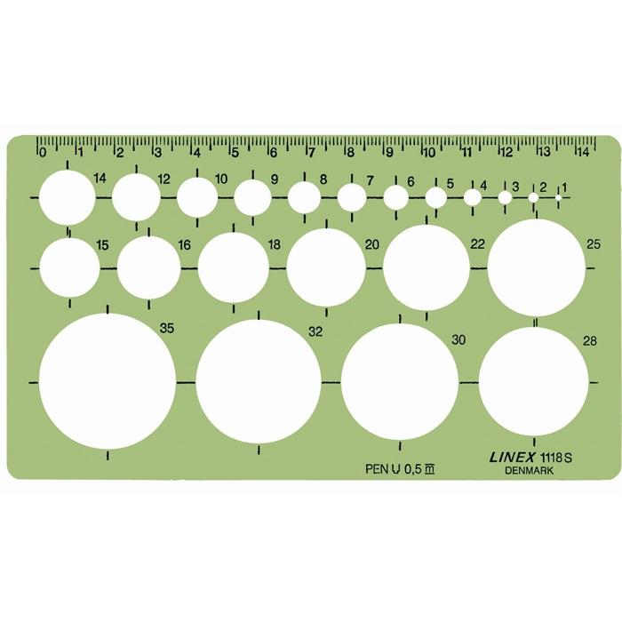 Picture of Linex 1118S Circle Template