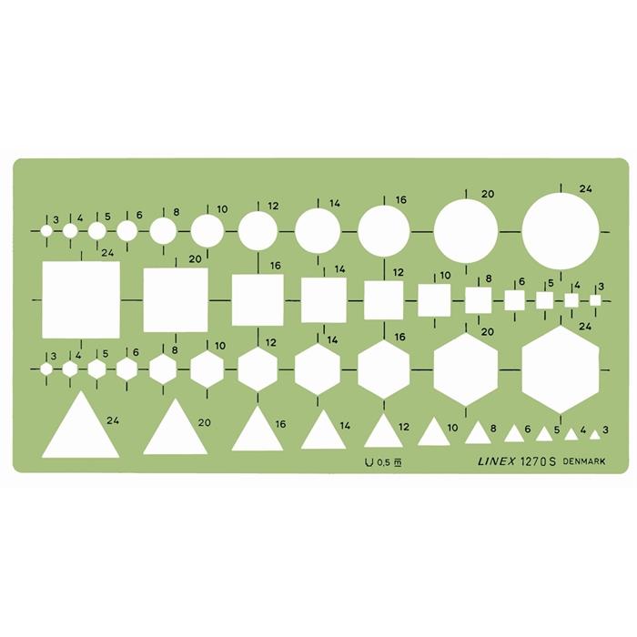 Picture of Linex 1270S Combination Template