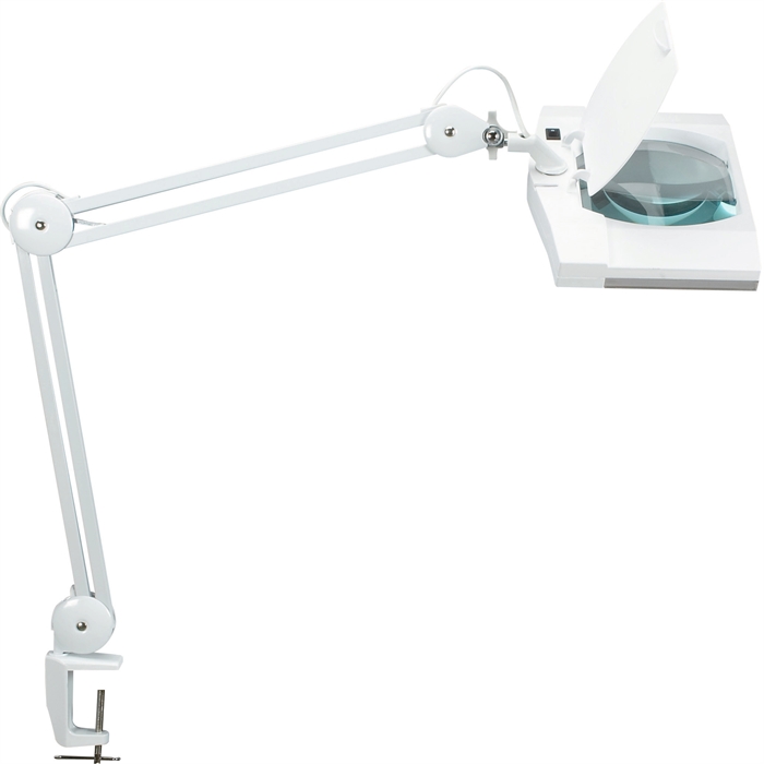 Afbeelding van MAUL 8265002 - MAULvitrum, vergrotende LED-lamp met klem, Wit