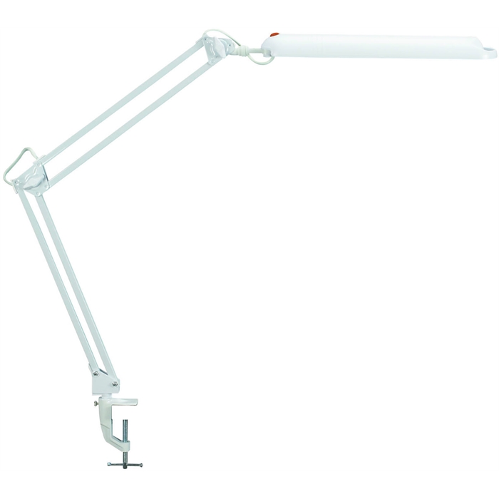 Picture of MAUL 8213502 - MAULatlantic, energy saving lamp with clamp fitting, White 