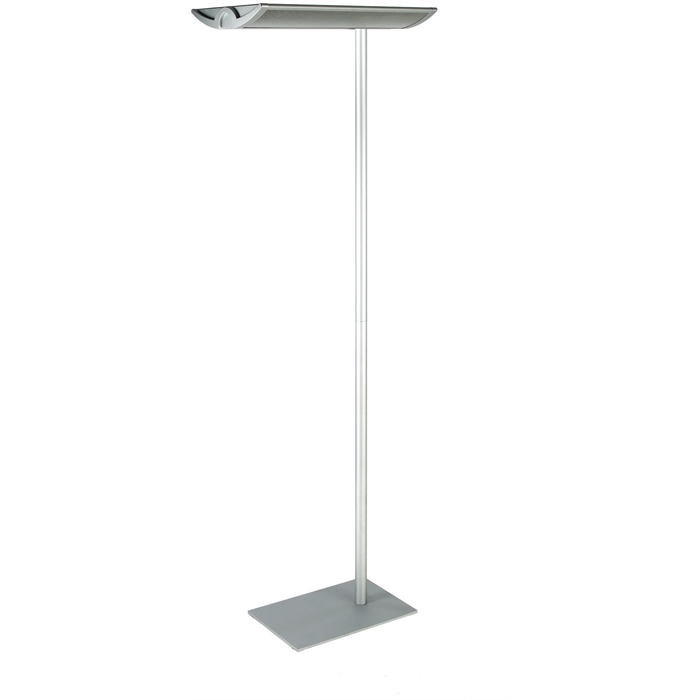 Afbeelding van Vloerlamp Spaarlamp 2x55W MAULmaioris - zilver