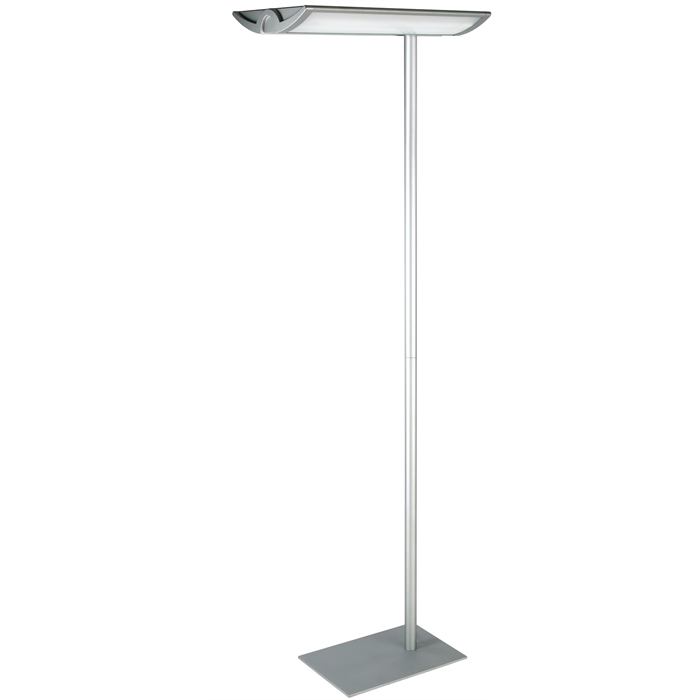 Afbeelding van Vloerlamp Spaarlamp 2x55W MAULnaos - zilver