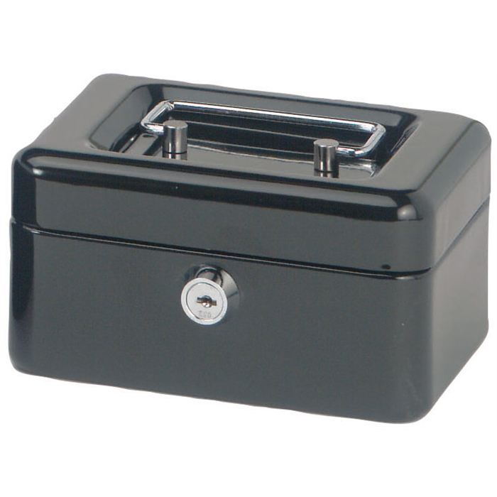 Picture of MAUL 5610190 - Cash box, 15,2x12,5x8 cm, Black