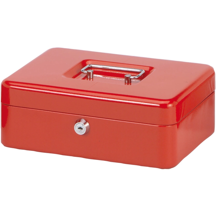 Picture of MAUL 5611325 - Cash box, 25x19x9 cm, Red