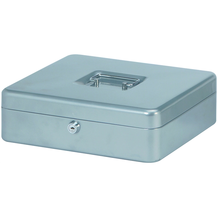 Picture of MAUL 5611495 - Cash box, 30x25x8,7 cm, Silver