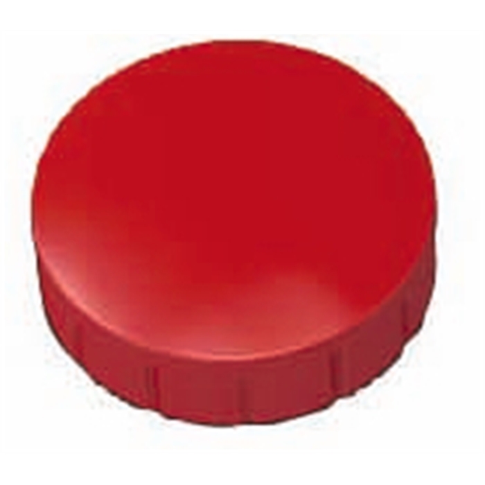 Afbeelding van Magneet MAULsolid Ø 20 x 7,5 mm, 10 st / doos - rood