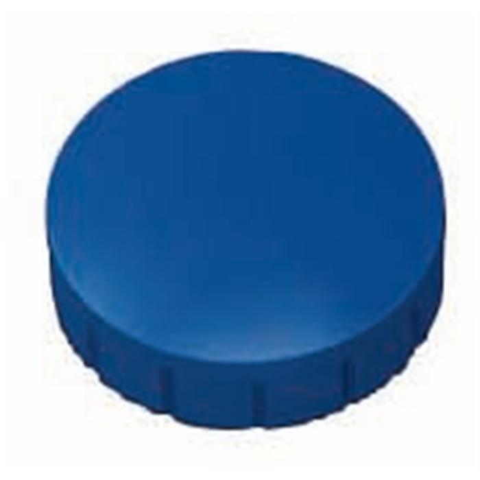 Afbeelding van Magneet MAULsolid Ø 20 x 7,5 mm, 10 st / doos - blauw