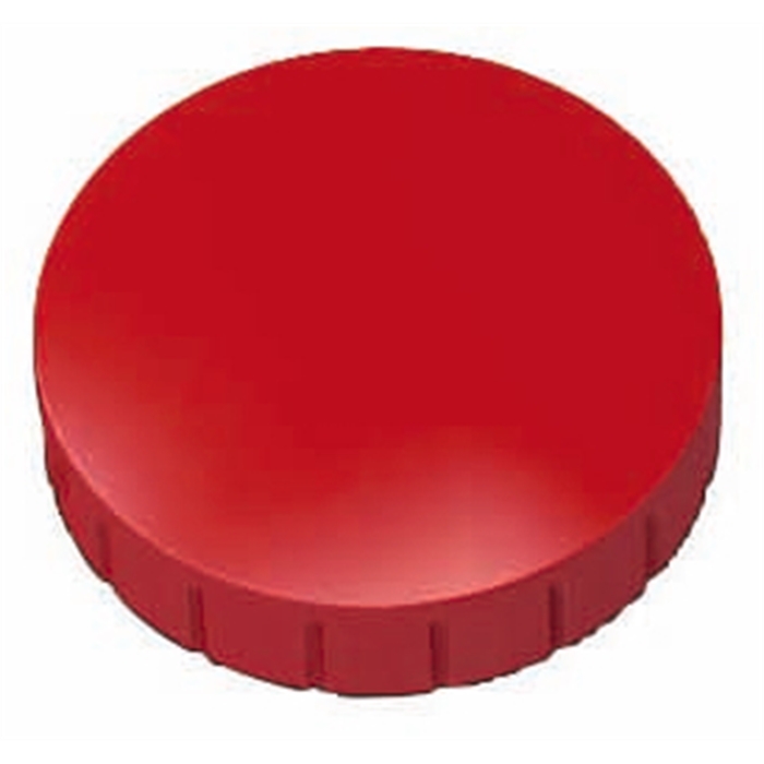 Afbeelding van Magneet MAULsolid,  Ø 32 x 8,5 mm, 10 st / doos - rood