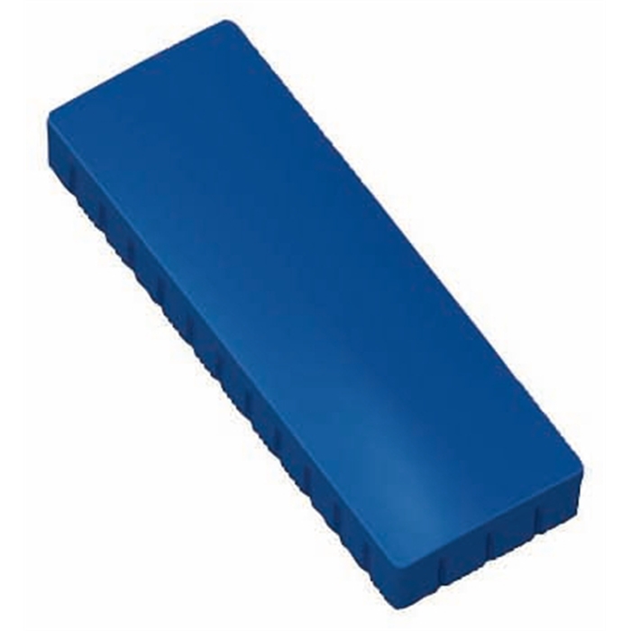 Afbeelding van Magneet MAULsolid, 54 x 19 x 9 mm, 10 st / doos - blauw