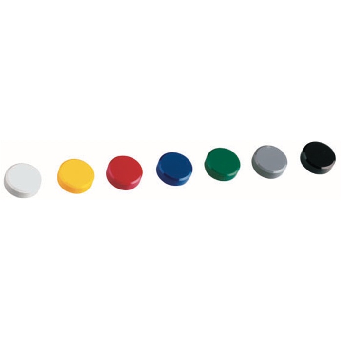 Afbeelding van Magneet MAULpro, Ø 30 mm x 10 mm, 20 st / set Assorti