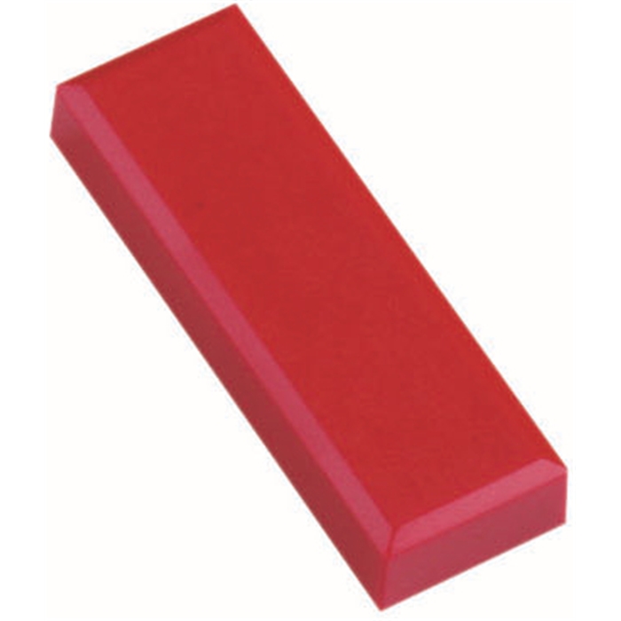 Afbeelding van Magneet MAULpro, 53 x 18 x 10 mm, 20 st / set Rood