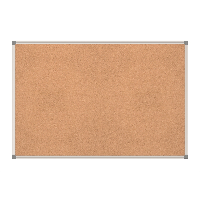 Image de Tableau liège MAULstandard ,cadre alu, 45 x 60 cm - gris