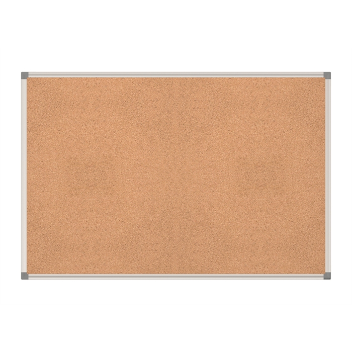 Image de Tableau liège MAULstandard, , cadre alu, 60 x 90 cm - gris