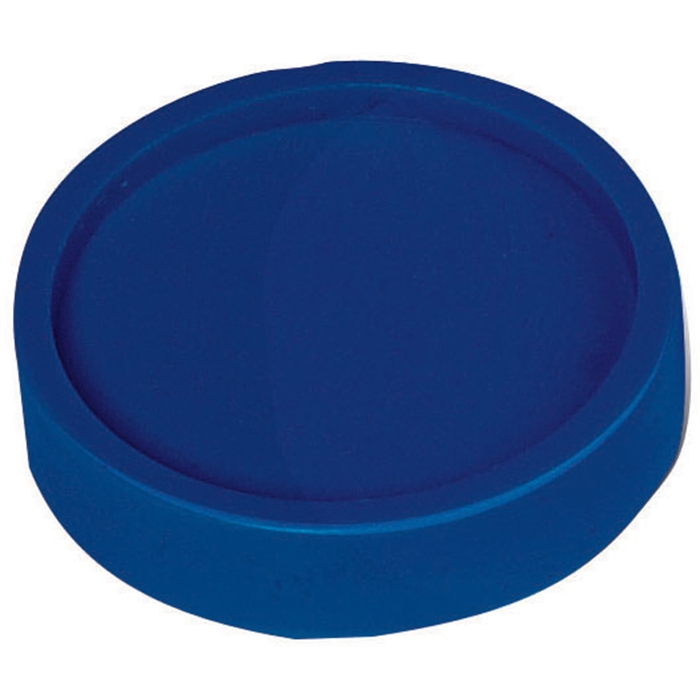 Afbeelding van Magneet, PE, Ø 30 mm x 8,4 mm, 10 st / set - blauw