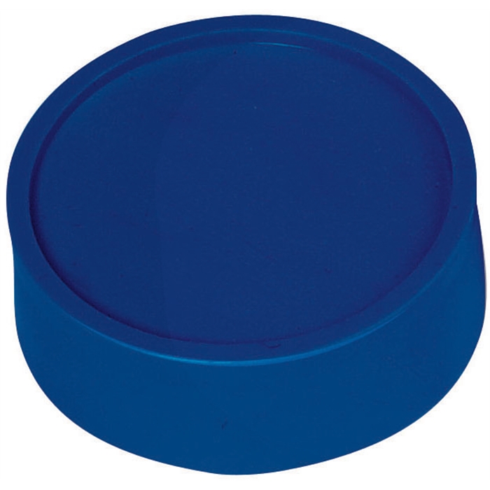 Afbeelding van Magneet, PE, Ø 34 mm x 13,8 mm , 10 st / set - blauw