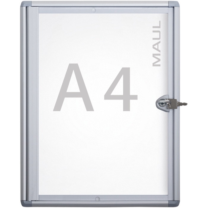 Image de Vitrine MAULextraslim 1 x A4 - aluminium