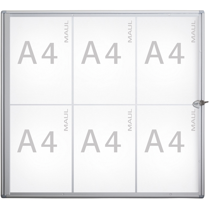 Image de Vitrine MAULextraslim 6 x A4 - aluminium