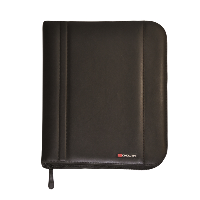 Picture of MONOLITH 2000002754 - Conference folder with ring binder, Black 37x29x3 cm