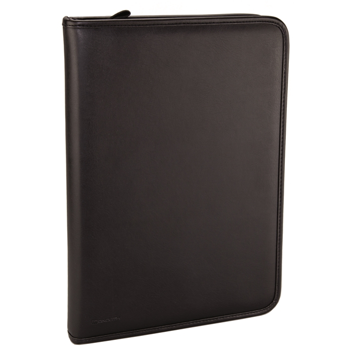 Picture of MONOLITH 2000002926 - Conference folder with ring binder, Black 36x26x5 cm 