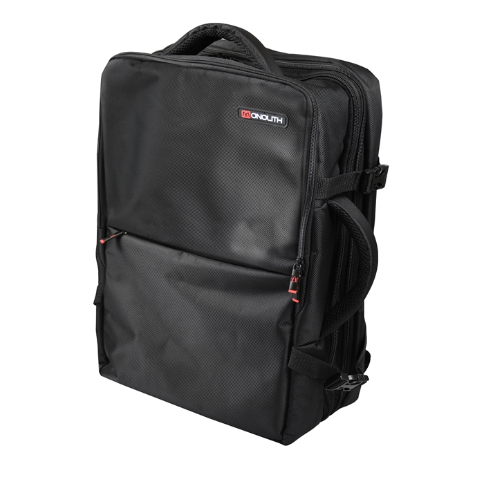 Image de MONOLITH 2000003206 - Sac à dos overnight pour ordinateurs portables 15,6", Noir 46,5x33x20 cm