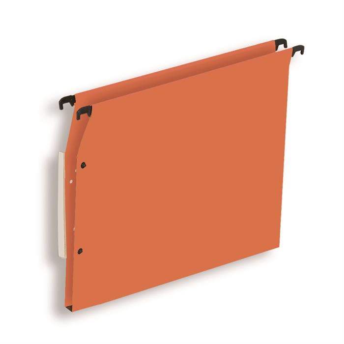 Picture of Box Of 25 Medium Lateral Suspension Files 15Mm Base A4 Orange Kraft