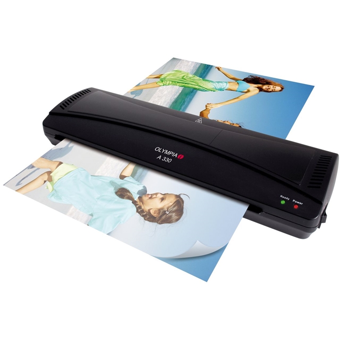 Picture of OLYMPIA A330 - A3 Laminator 125mic Black