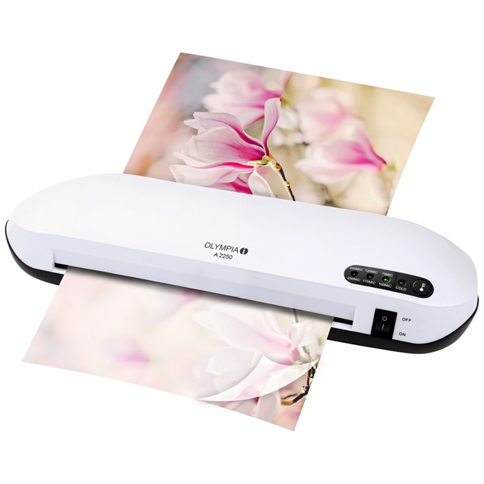 Picture of OLYMPIA A2250 - A4 Laminator 250 Micron White