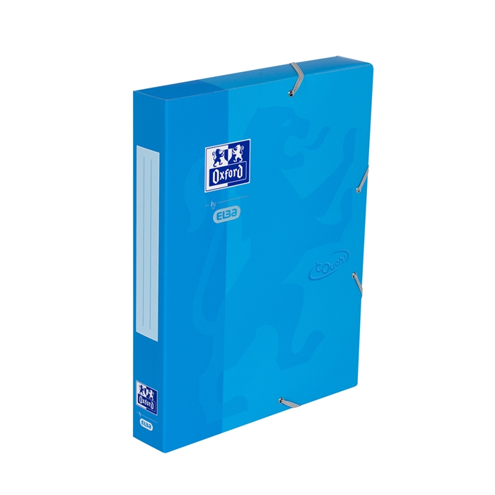 Image de OXFORD Touch boîte de classement A4 40mm carton bleu