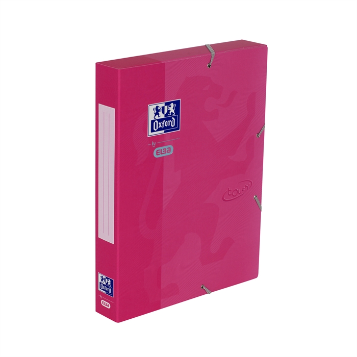 Image de OXFORD Touch boîte de classement A4 40mm carton rose