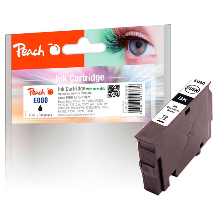 Picture of Epson R360, bk, PI200-100 1 ink cartridge 8.6 ml (UK=85)