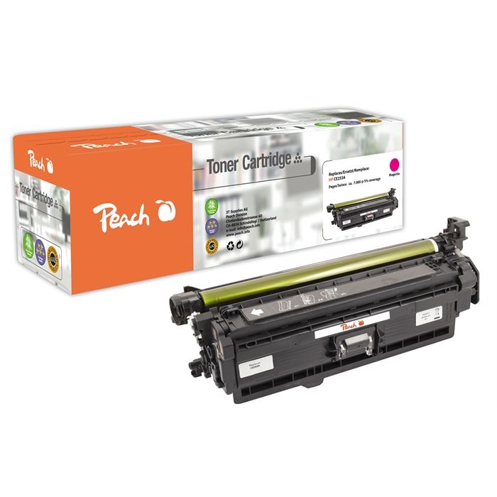 Image de PeachModule de toner magenta , compatible avec HP CE253A