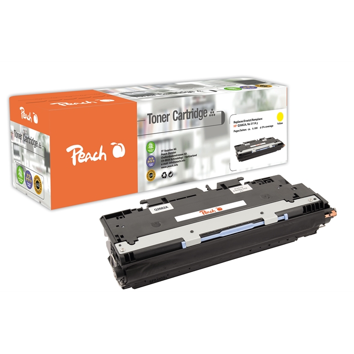 Image de Peach Module toner jaune , compatible avec HP Q2682A