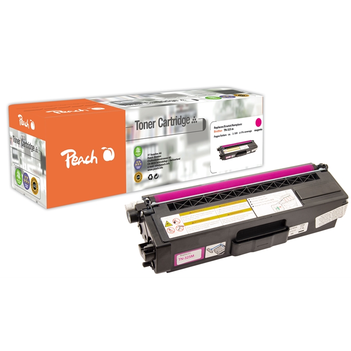 Image de Peach Module de toner magenta , compatible avec Brother TN-325m