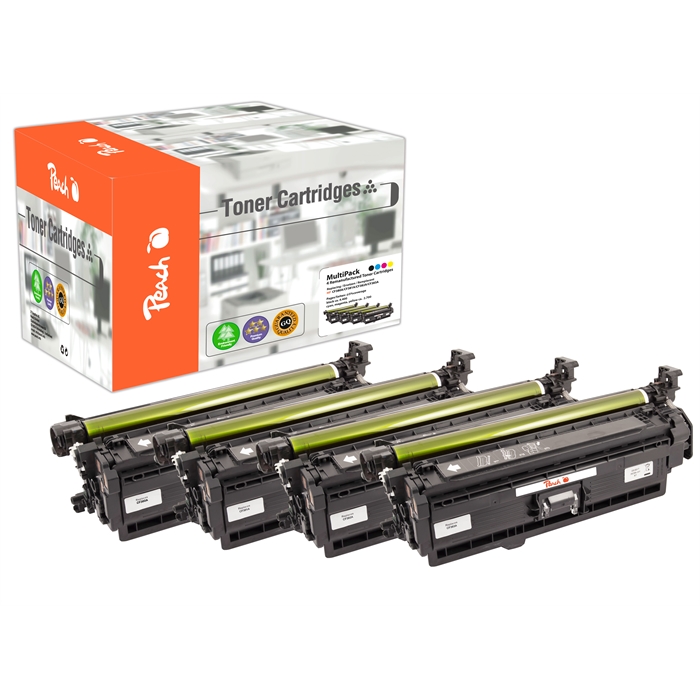 Image de Peach Modules de toner Spar Pack compatibles avec HP No. 312