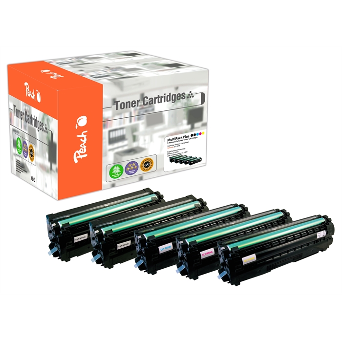 Image de Peach Modules de toner Spar Pack Plus compatibles avec le Samsung CLT-504S