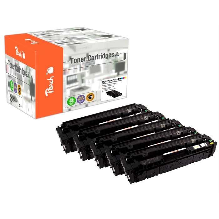 Image de Peach Modules de toner Spar Pack Plus compatibles avec Canon CRG-046