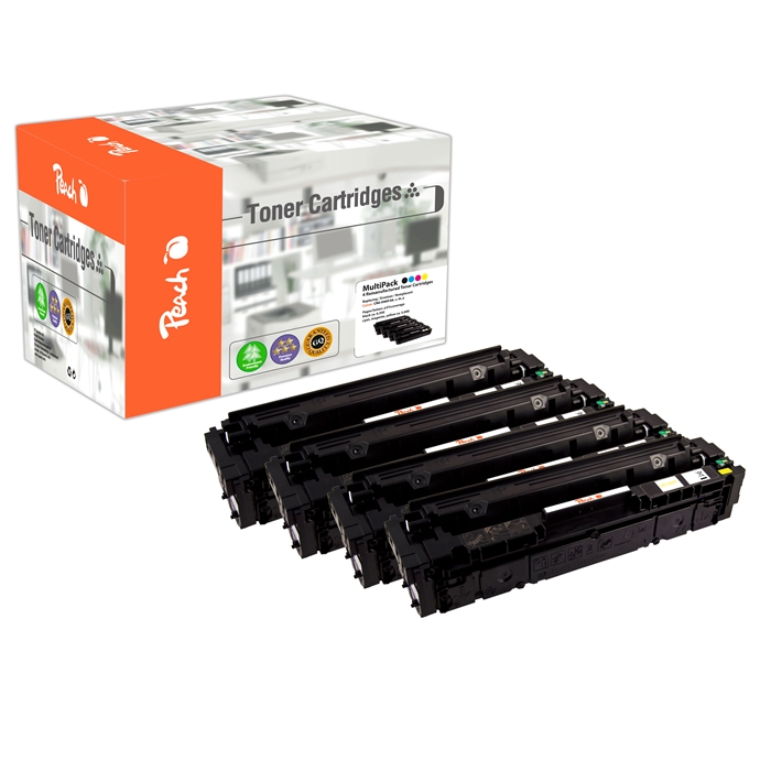 Image de Peach Modules de toner Spar Pack compatibles avec Canon CRG-046H